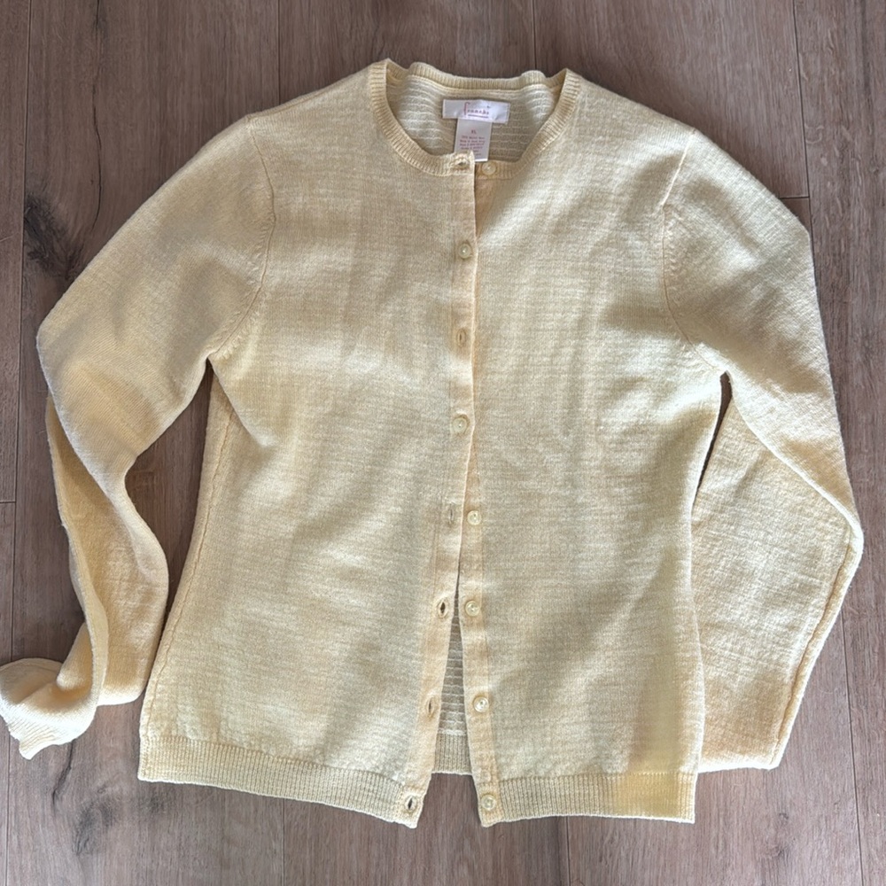 Yellow Cardigan